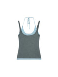 Halter Sleeveless Camisole Women's Casual Slimming Outside Wear Top