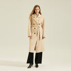 Women's Camel Coat Reversible Woolen Jacket