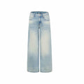 Women's Wide-leg Jeans Fashion High Waist Straight Pants