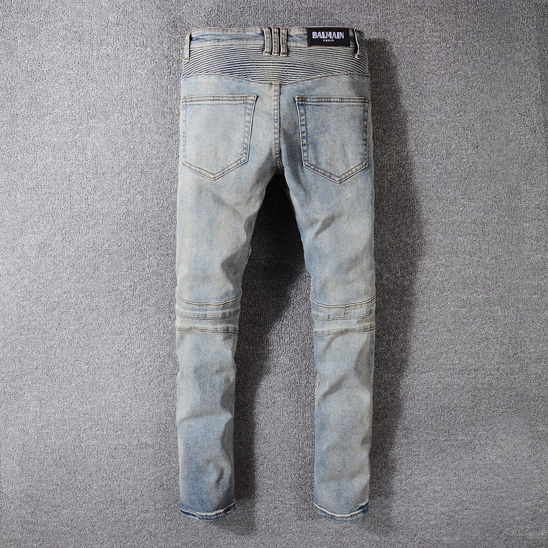 Mens Biker Jeans
